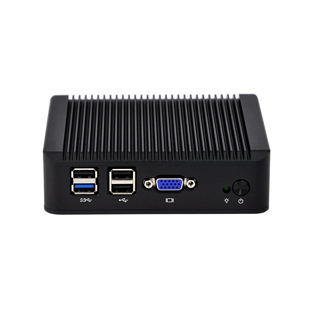 Мини ПК Qotom Barebone Nano Itx J1900 4 мини компьютер intel lan сервер pfsense Linux Ubuntu