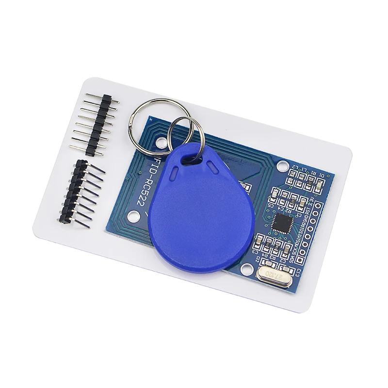 

RC522 MFRC-522 RFID RF IC Card Sensor Module to Send S50 Fudan Card Keychain for DIY