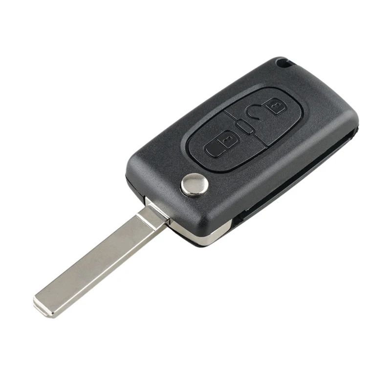 Dzanken 2 кнопки дистанционного ключа автомобиля 433 МГц CE0536 для peugeot 207 307 308 407 и