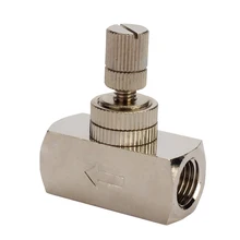 1/" латунный игольчатый регулирующий клапан контроль потока Дозирующий Клапан регулирующий пропорции клапан переключатель чистой воды машина