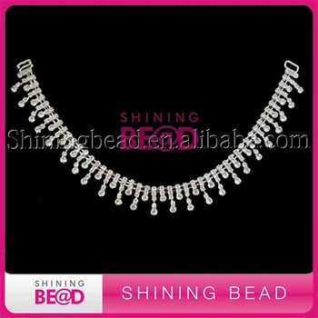 

Swimwear Crystal diamond connector sexy girl rhinestone bikini connectors