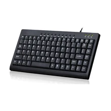 Landas Wired USB Keyboard For Desktop Computer 87 Keys Multimedia Wired Keyboard For Mac For Windows XP 7 8 10 Office Home Use landas arabic keyboard bluetooth wireless german keyboard arabic for iphone for sumsang smartphone desktop for windows xp 7 8 10