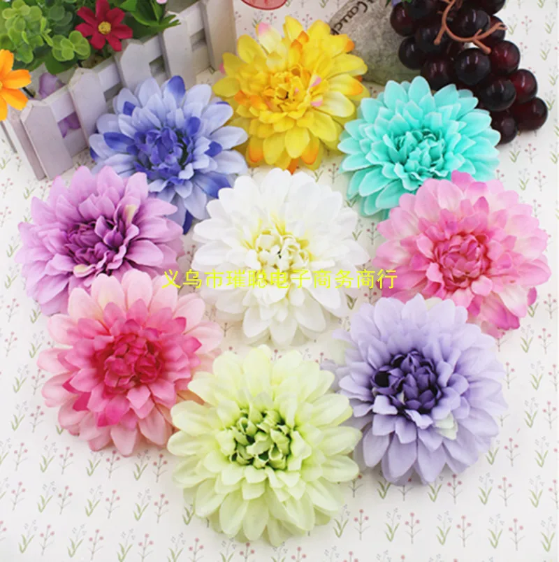 10pcs Artificial simulation flower gerbera Bikini photography silk