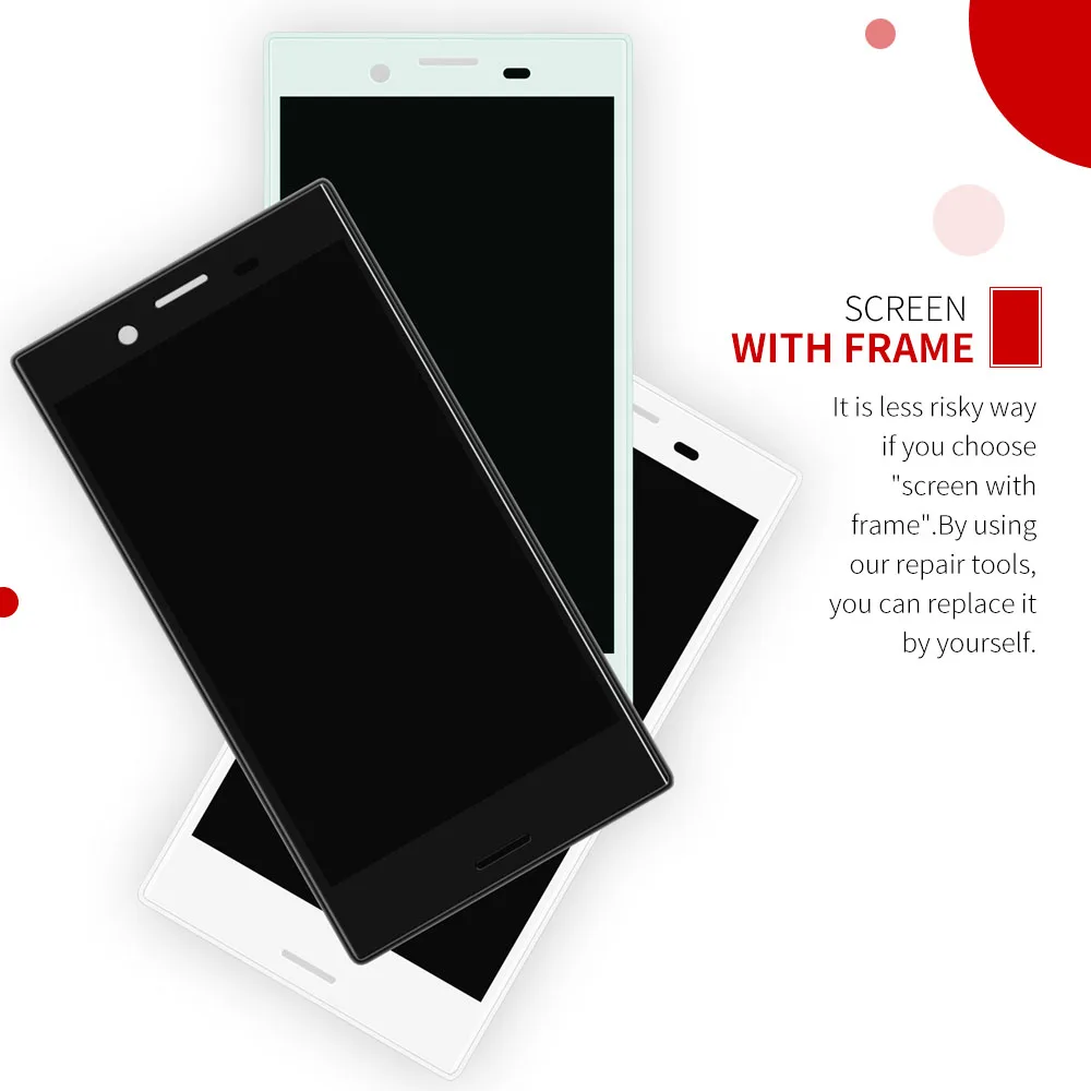 

No Dead Pixel New For Sony Xperia X Compact F5321 Lcd Display Touch Screen Digitizer Assembly Replacement For Sony X Mini +Tools