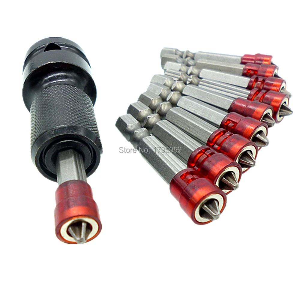 10pcs 50mm Drywall Screw Driver Phillips Screwdriver Bit With Impact