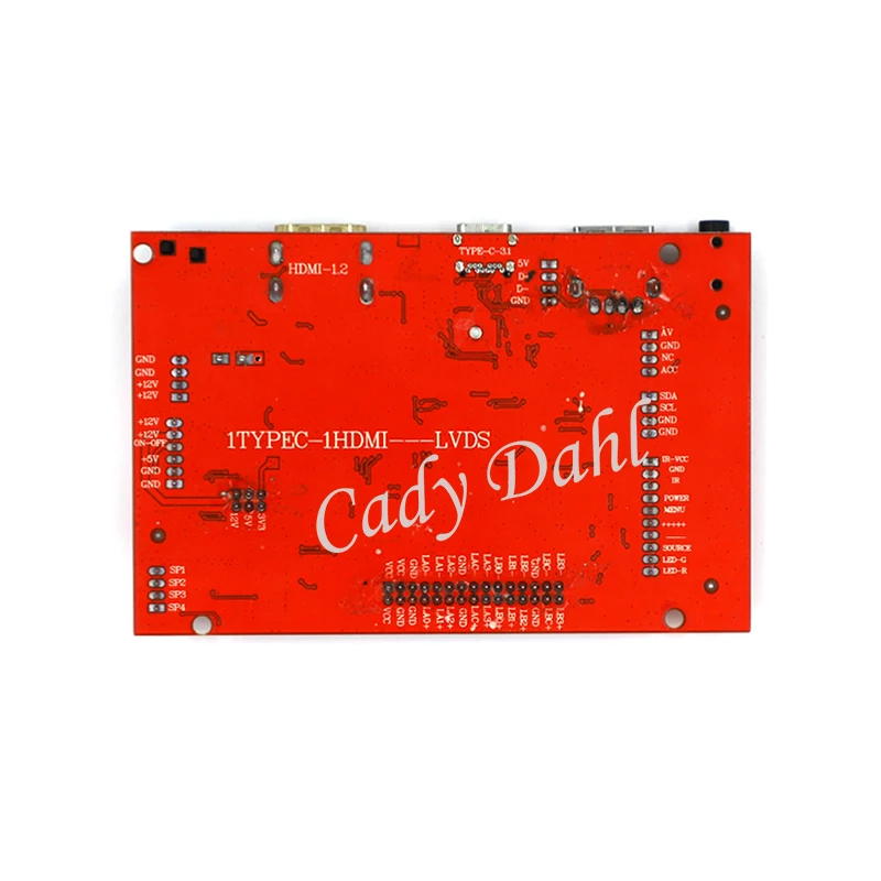 USB Наушники Тип C HDMI AV + кабель 30P LVDS динамик панель контроллера подсветки CCFL для ПК
