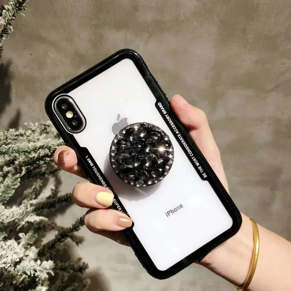 Акриловый чехол для iPhone XR Xs Max 11 Pro MAX X 6 6s 7 8 Plus|Бамперы| |