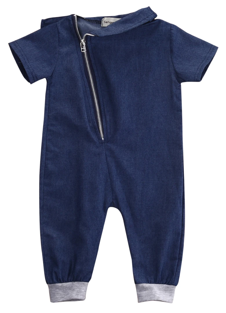 denim jumpsuit for baby boy