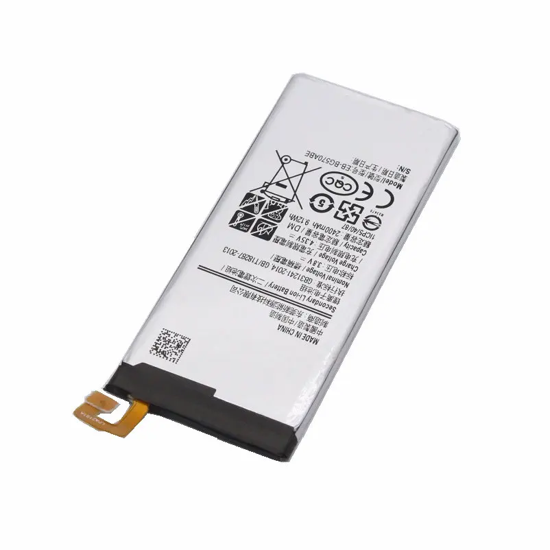 5 шт./лот 2400 mAh 3.85VDC EB-BG570ABE Замена Батарея для Samsung Galaxy On5 Edition G5700 G5510 J5 премьер батареи