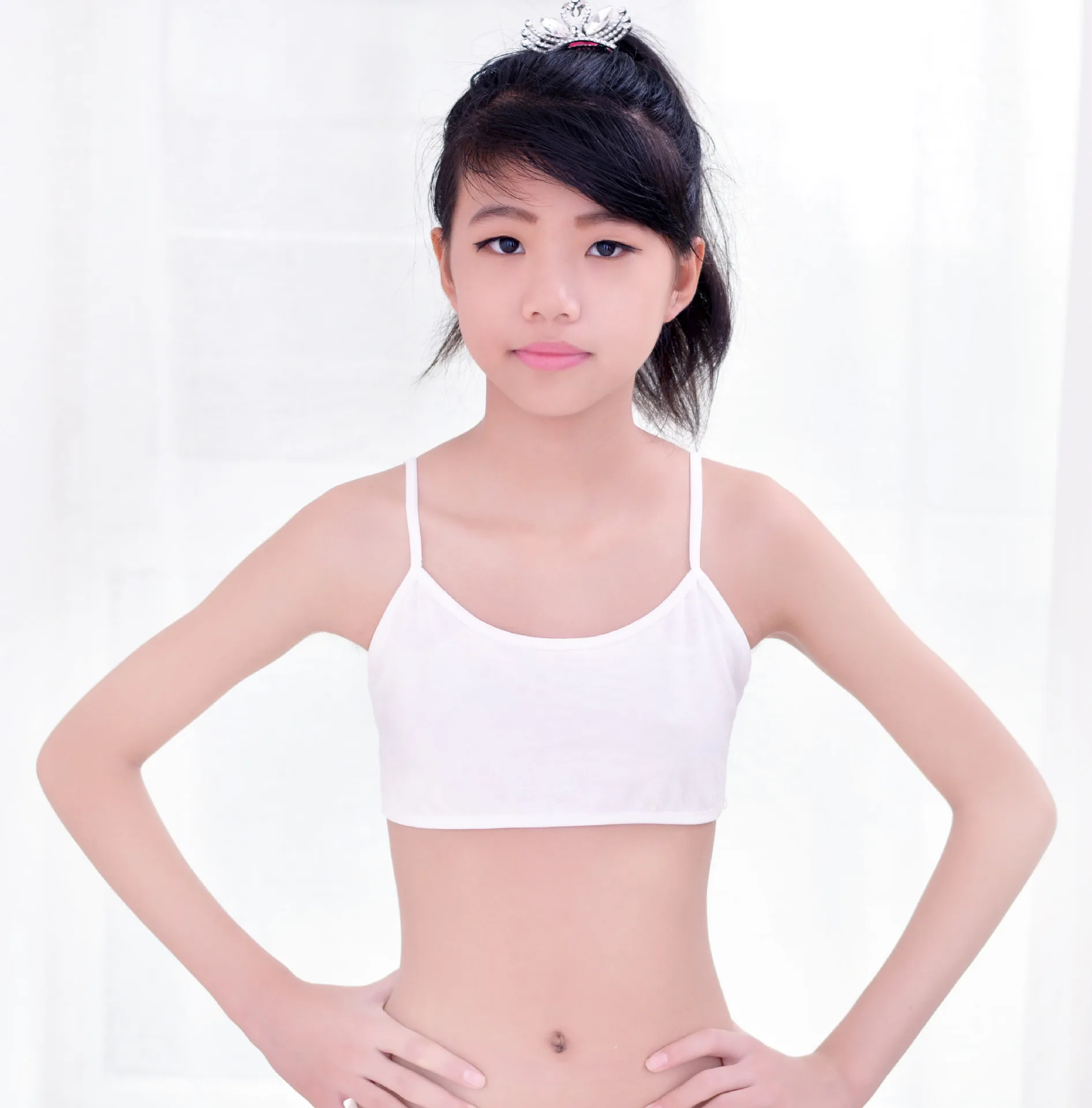 8 14 Yrs Young Girls Training Bra Thin 