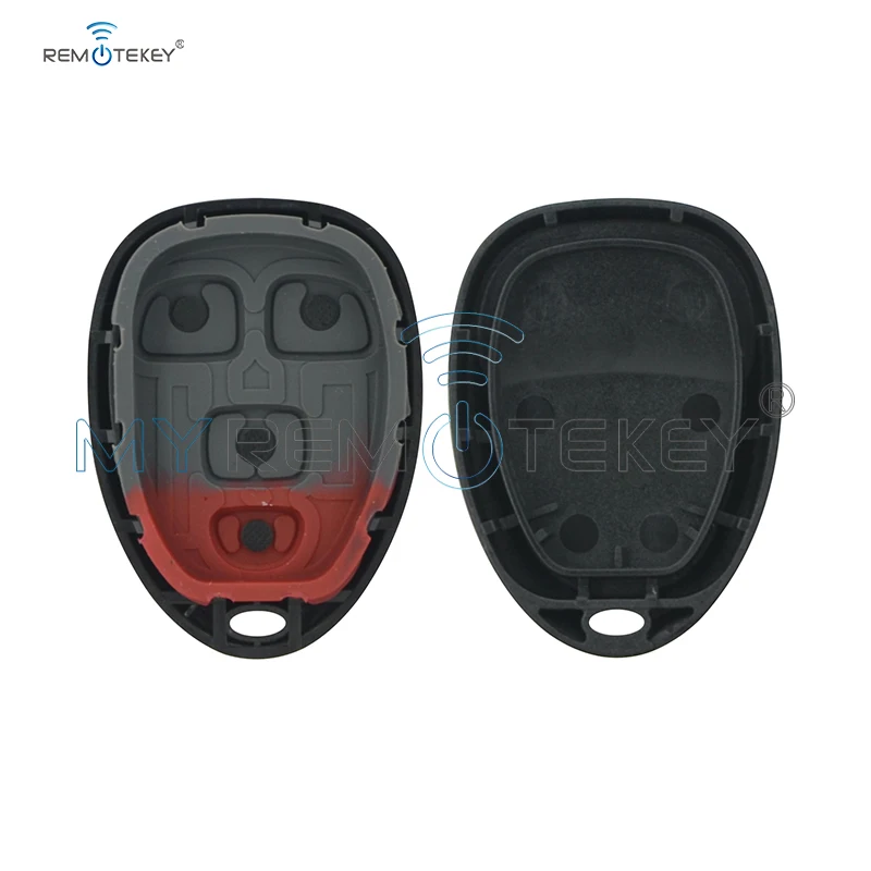 Remtekey KOBGT04A 3521A-T04A дистанционный Брелок чехол для GM резистор для Шевроле Понтиак buick 4 кнопки оболочки ключа(без держателя батареи
