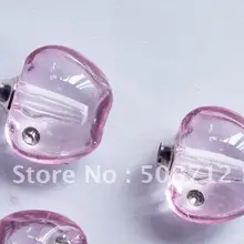 Хрустальное яблоко со стразами флакончики для духов квадратный, украшение с кристальной подвеской