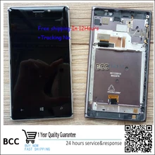 100% Guarantee Original For Nokia Lumia 925 LCD Screen With Touch Screen Digitizer Assembly with Frame Free Shipping,Test ok