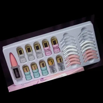 

Free shipping 1 set eyelash perm lotion Eyelash Perm Super Eyelash Curling Perm Kit Eyelash Wave Lotion Last up to 3 Months