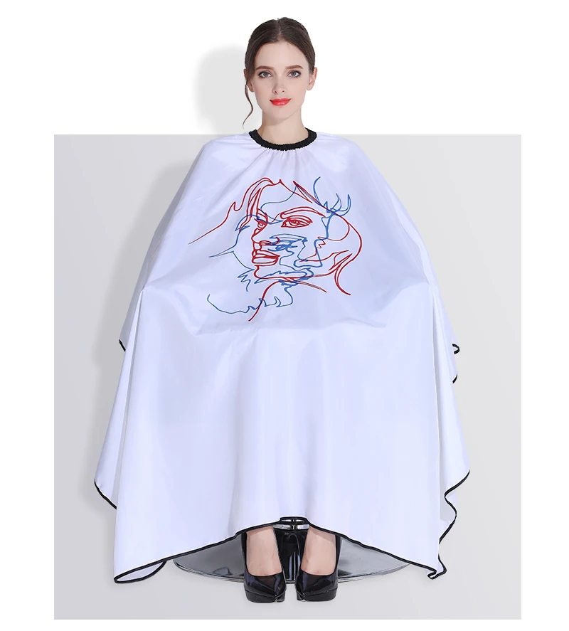 Graffiti art Hairdressing Cape Hair Coloring Cloak Apron Waterproof