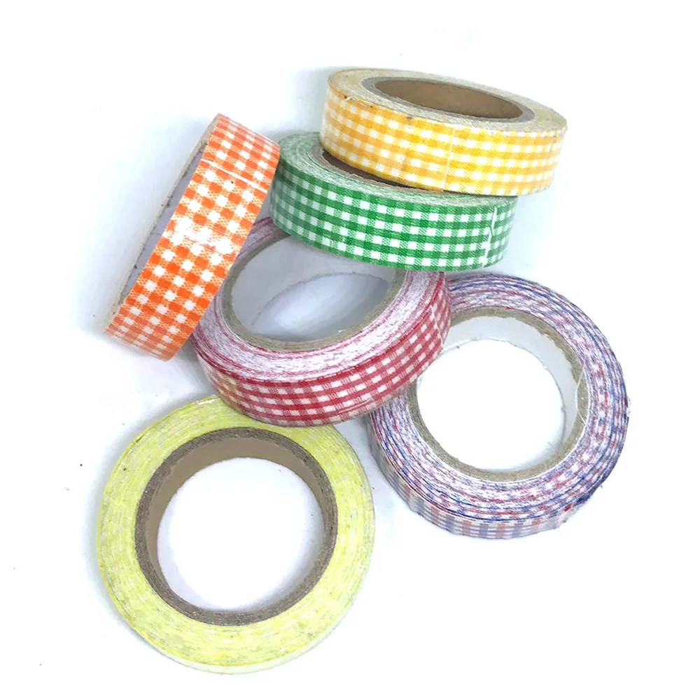 

1X/Lot Pattern for choice grid Print Scrapbooking DIY Sticker Decorative Masking Washi Tape Paper Japanese