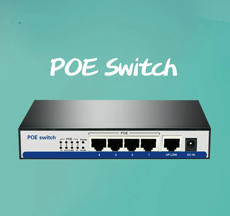 10/100 Мбит/с rj45 коммутатор poe 802.3af 4 порта источника питания 15,5 Вт для ip-камер nvr ip-телефон точка доступа Wi-Fi 4-портовый коммутатор poe