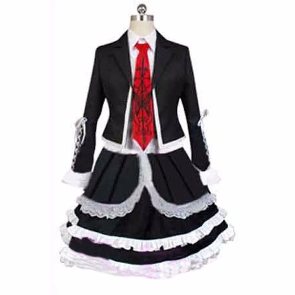 Dangan Ronpa Danganronpa Celestia Ludenberg Униформа топ с длинными рукавами короткое платье аниме Хэллоуин Косплей Костюм