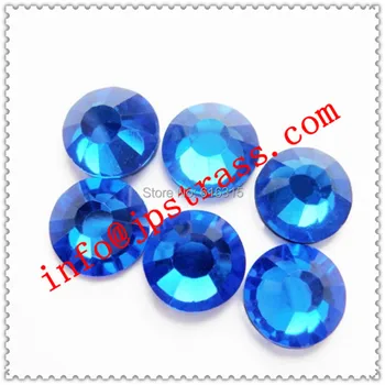 

hot selling of 2mm world dmc stones with sapphire color 1440 pcs per pack ;ss6 dmc quality of rhinestones flat back