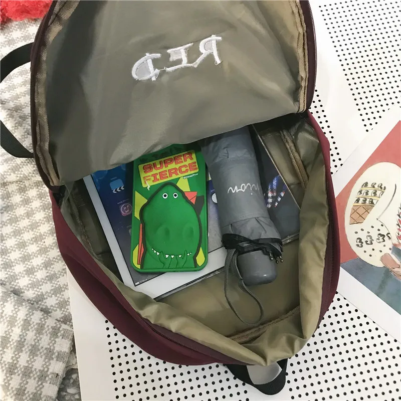 Модный рюкзак, Холщовый женский рюкзак с буквенным принтом, рюкзак Mochilas, женская школьная сумка для девочки-подростка, сумка через плечо, рюкзак