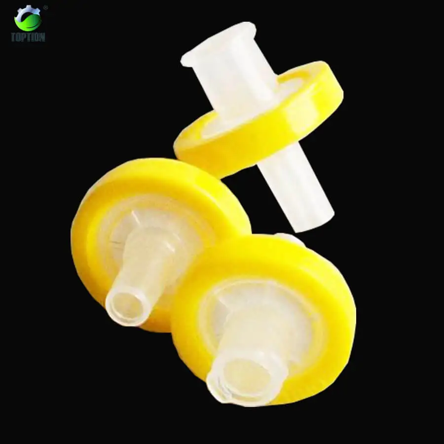 Syringe Filter, PVDF, 25mm Diameter, 0.22um Syringe Filter Pore Size