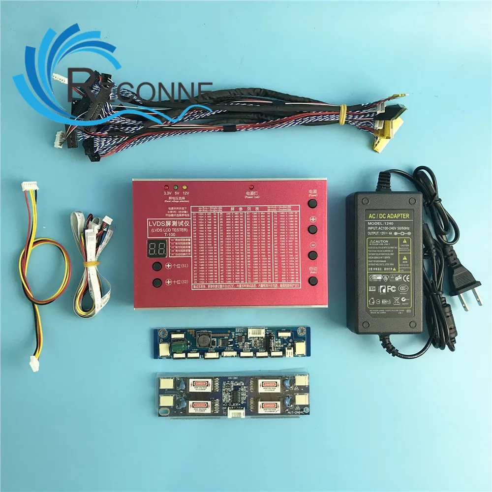 

LED LCD Panel Tester Tool For TV Laptop Repair With Built-in 100 Kinds of Lvds Screen Resolutions Support 7-84