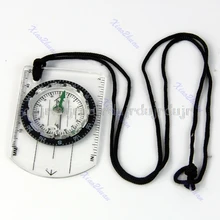 Горячая все в 1 Открытый Туризм Кемпинг опорная плита Компас Карта мм дюймов измерительная линейка N06 Прямая поставка