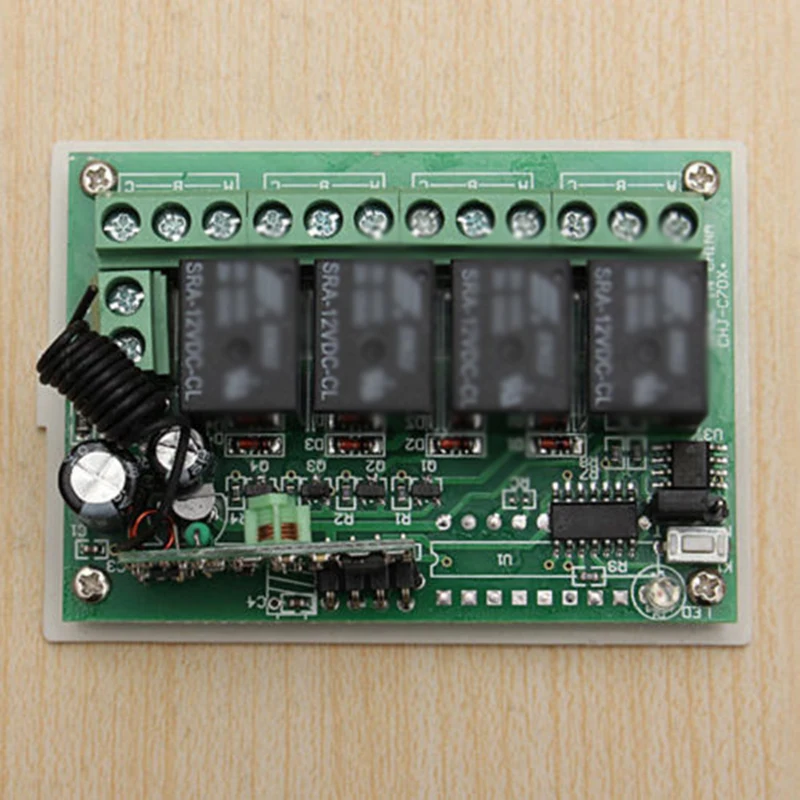 Kits Door Switch Remote Control 433Mhz High sensitivity Wireless Relay Transceiver Receiver Practical