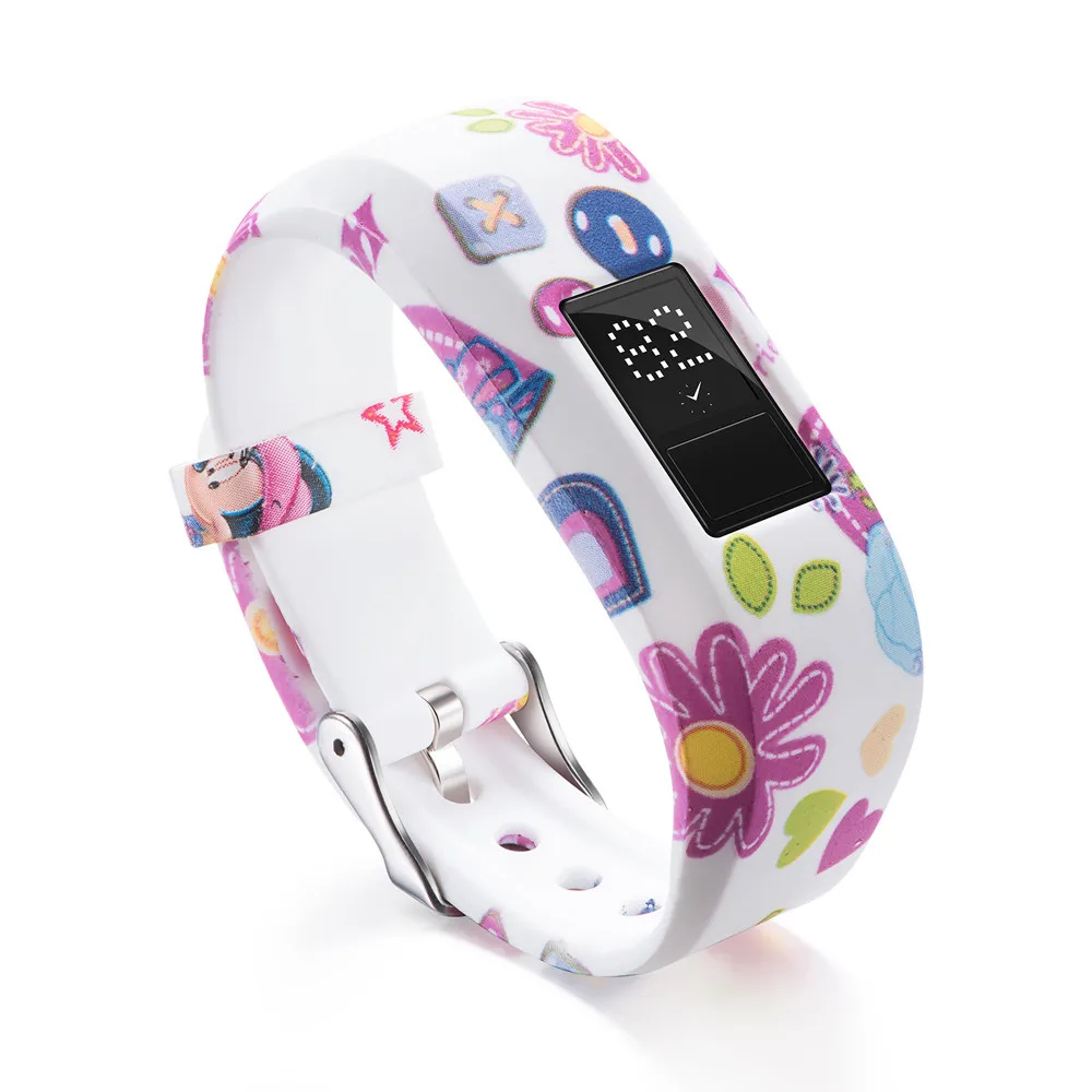 HIPERDEAL сменный силиконовый ремешок для часов Garmin VivoFit Jr/Jr 2 детский фитнес 15J Прямая