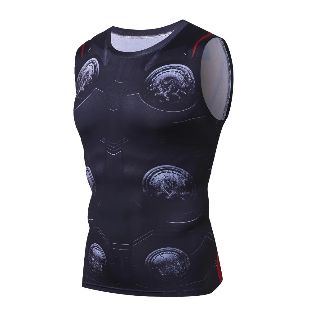 New Avengers 3 Thor G yms Bodybuilding Brand Tank Top Men Compression Summer Fitness Clothing Fashion Muscle Sportswear