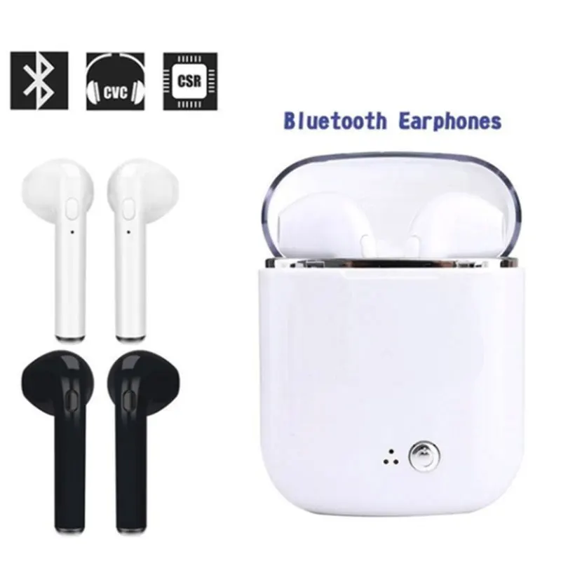 2019 I7 TWS мини Bluetooth наушники Беспроводные двойные Twins Стерео Музыкальная гарнитура
