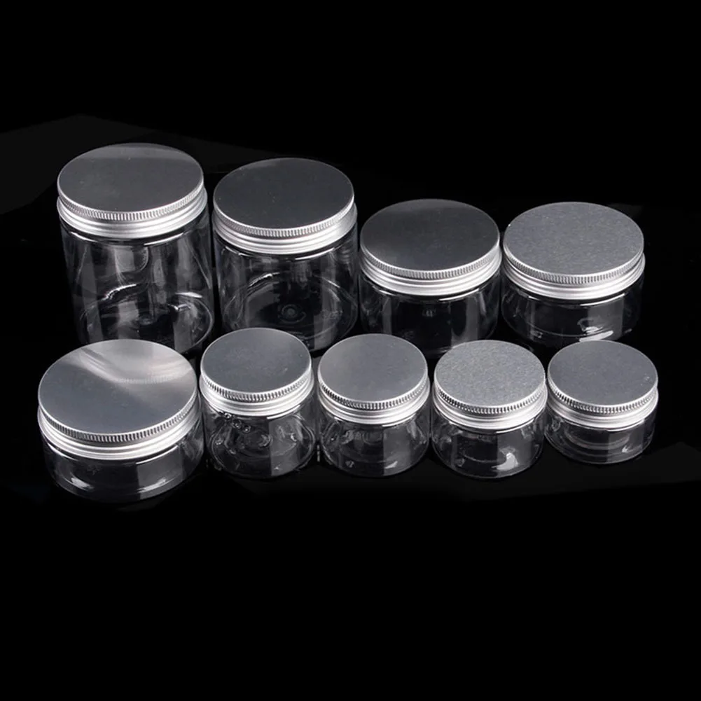 Outdoor Travel Small Mini Plastic Jar Empty Bottle Cosmetic Containers