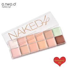 O. ДВА. O Paleta Де Corretivo Profissional 12 Цветов Косметическая Камуфляж Корректор Палитра Лицо Макияж