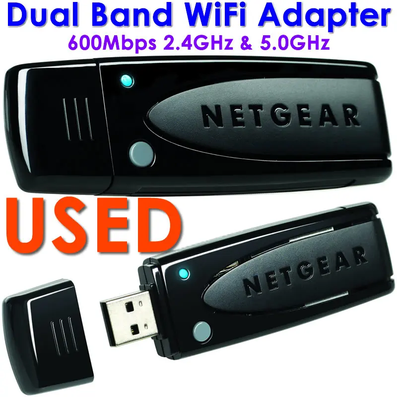 blanding donor Mistillid Used Rangemax Dual Band 600mbps Wifi Usb Wireless-n Adapter Wnda3100 V3  Ethernet Usb Wi-fi Adapter Wps For Netgear Wnda3100v3 - Network Cards -  AliExpress