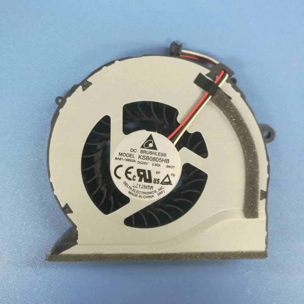 Cpu fan for SAMSUNG NP550 NP550P5C NP550P7C NP-550P5C NP-550P7C cpu cooling fan cooler DFS661605FQ0T FBBP KSB0805HB BA81-16653A