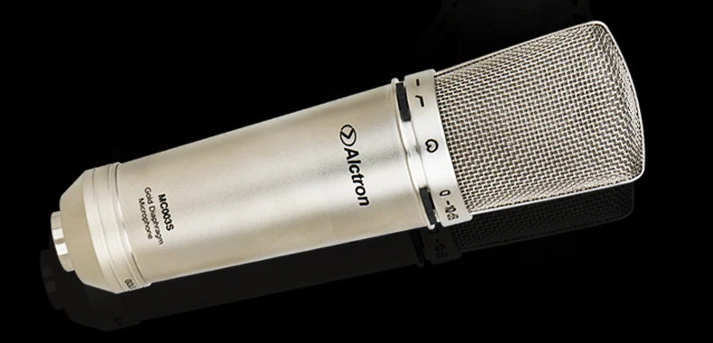 Профессиональный конденсаторный микрофон Alctron MC003S микрофон с записывающим устройством pro Студийный микрофон, микрофон для записи