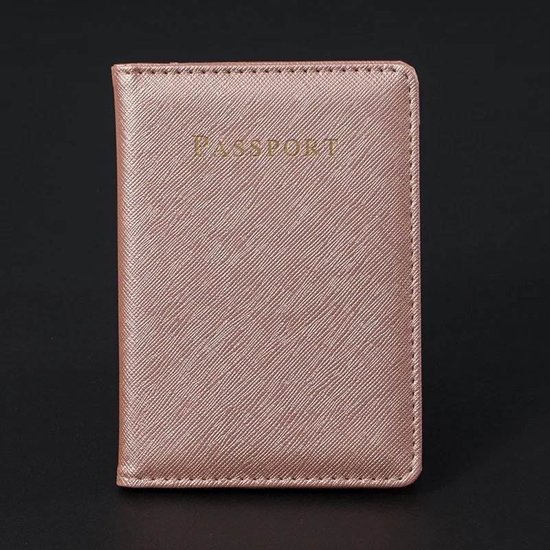 Pu кожаный дорожный кошелек Обложка для паспорта женский высококачественный чехол для паспорта многофункциональный дорожный держатель