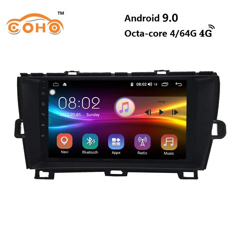 

Prius RHD Android 9.0 8-core 4/64G 1 din android radio car navigation for TOYOTA Prius RHDr