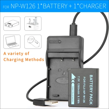 

Free Shipping NP-W126 NP W126 Battery+Charger for Fujifilm FinePix X-PRO1 X-T1 X-M1 X-T10 X-T2 X-T3 PRO1 XT1 XM1 XT10 XT2 XT3