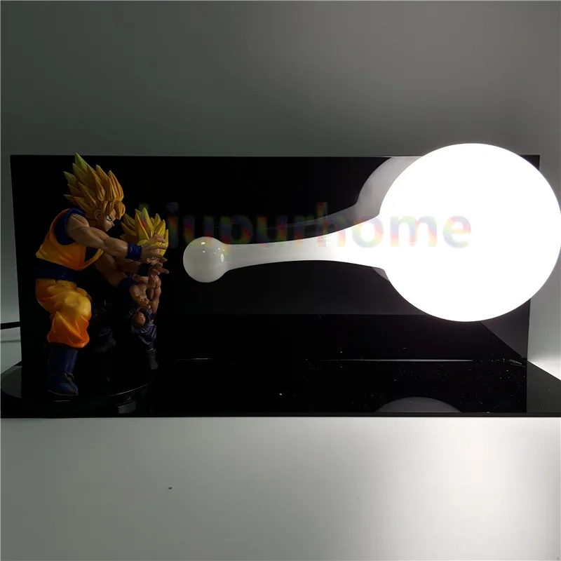 Dragon Ball Z настольная лампа Luminaria светодиодный ночник Сон Гоку Вегета Гохан Kamehameha аниме Dragon Ball Z комнатное декоративное освещение