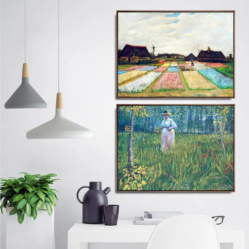 

Home Decoration Art Wall Pictures Fro Living Room Poster Print Canvas Paintings Netherlandish Vincent van Gogh Garden