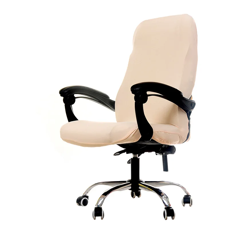 Online Moderne Computer Stuhl Abdeckung für 60 70cm Stuhl Zurück Medium Größe Stretch Elastische Büro Stuhl Abdeckung Waschbar Abnehmbare hussen