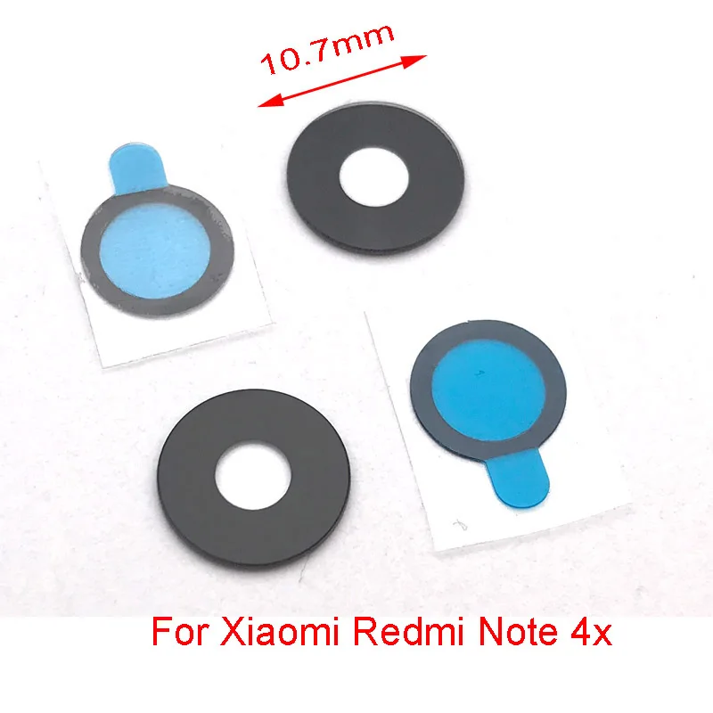 

New Tested Rear Back Camera Lens Glass Cover For Xiaomi Redmi Note 4 4x with Adhesive Sticker Replacement Spare Parts