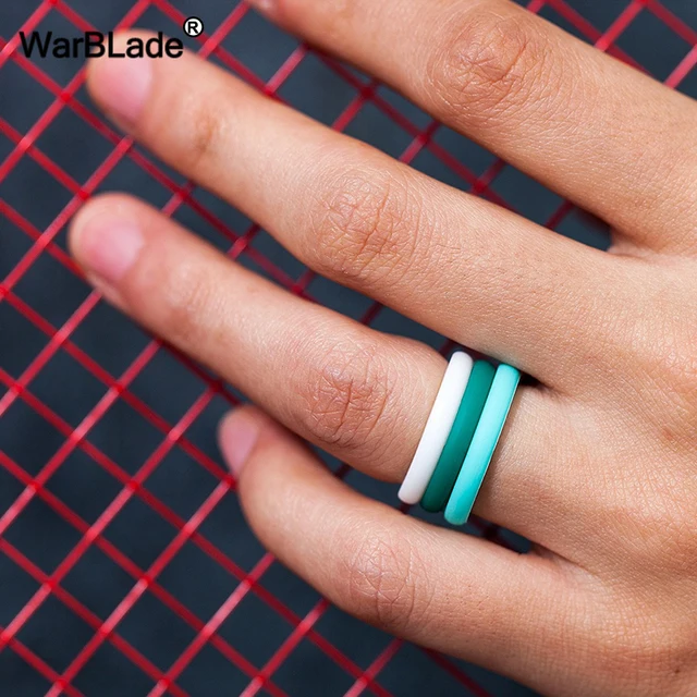 Mens Silicone Wedding Band Women's Silicone Wedding Band