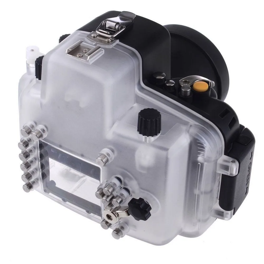 Waterproof Underwater Housing Camera bag Diving  Case for Nikon D7100 18-55mm lens