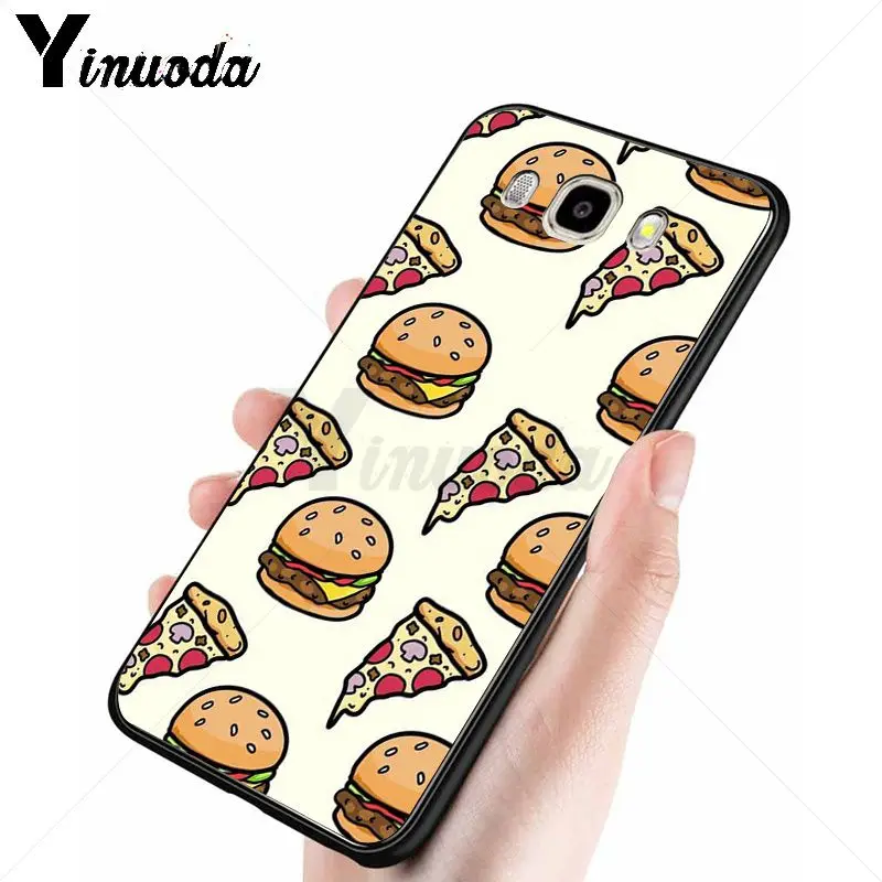 Cute food french fries burger pizza