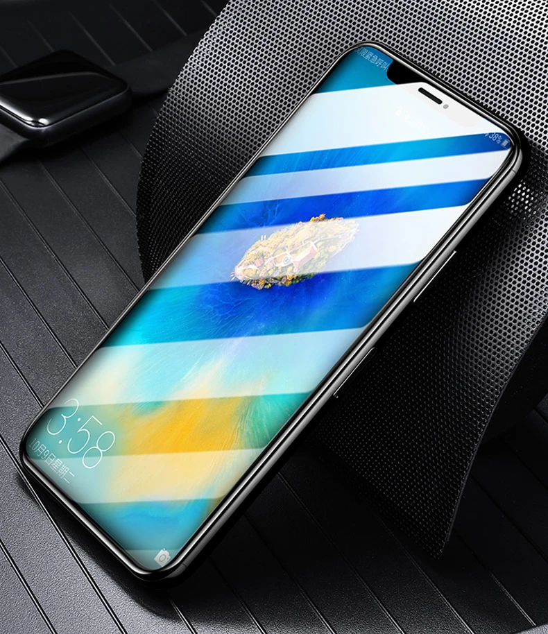 5D Curved Full Glue Screen Tempered Glass For HUAWEI Mate 20 Pro P10 Lite P8 Lite 2017 HONOR 8X 8C Y6 Y9 2018 P Smart  (8)