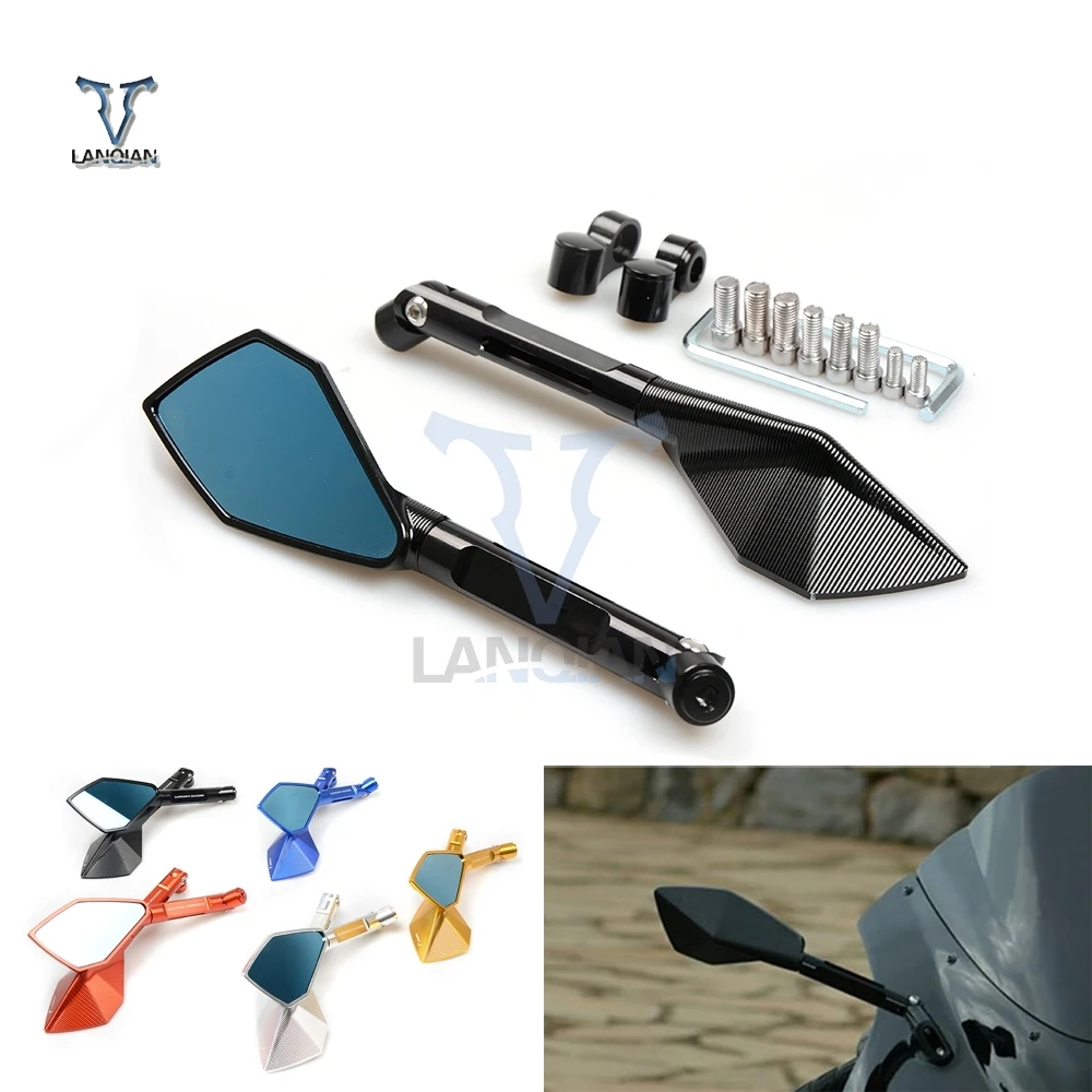 Motor Rearview Mirror Scooter Parts motorcycle Scooter Rearview Mirrors for yamaha YZF R1 R6 Tmax 530 2010 2011 2012 2013 2014