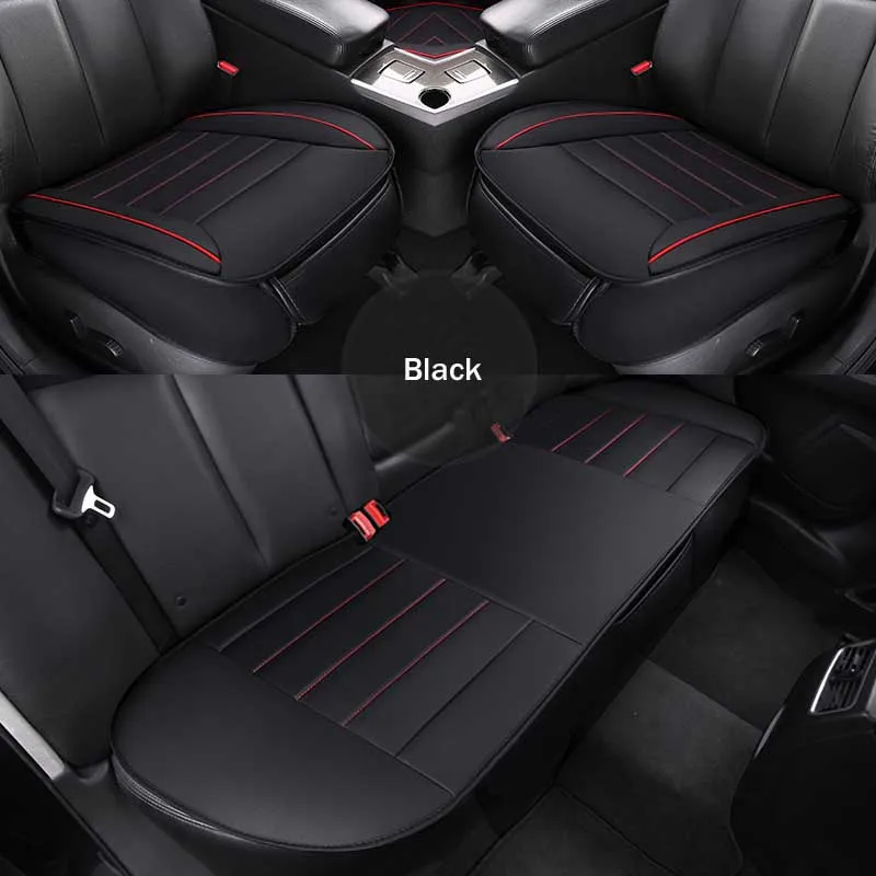 leather car seat cover black 1