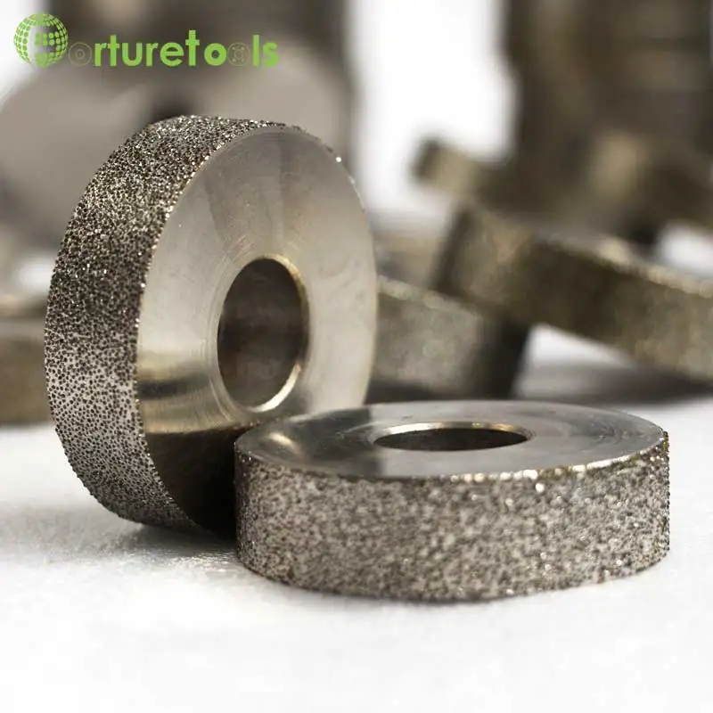 Resin bond diamond abrasive grinding wheel for tungsten steel type PDX size D125*T10*H16*X8 150# JGS0106 Resin bond diamond abrasive grinding wheel for tungsten steel type PDX size D125*T10*H16*X8 150# JGS0106